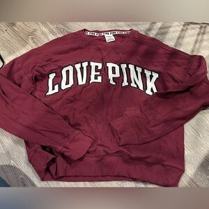 Pink sweatshirt